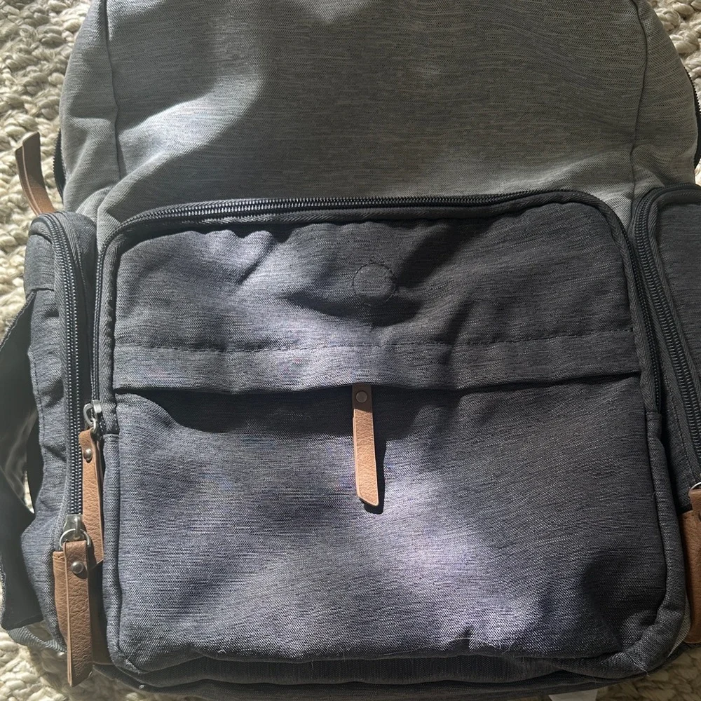 Eddie Bauer Gray Diaper Bag